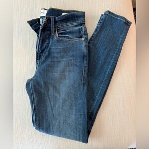 Frame Denim Le High Skinny Jeans in Classic Blue NWOT